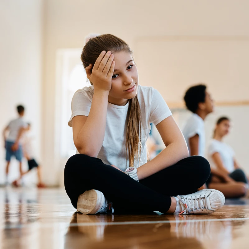 Ansiedad en niños al entrenar